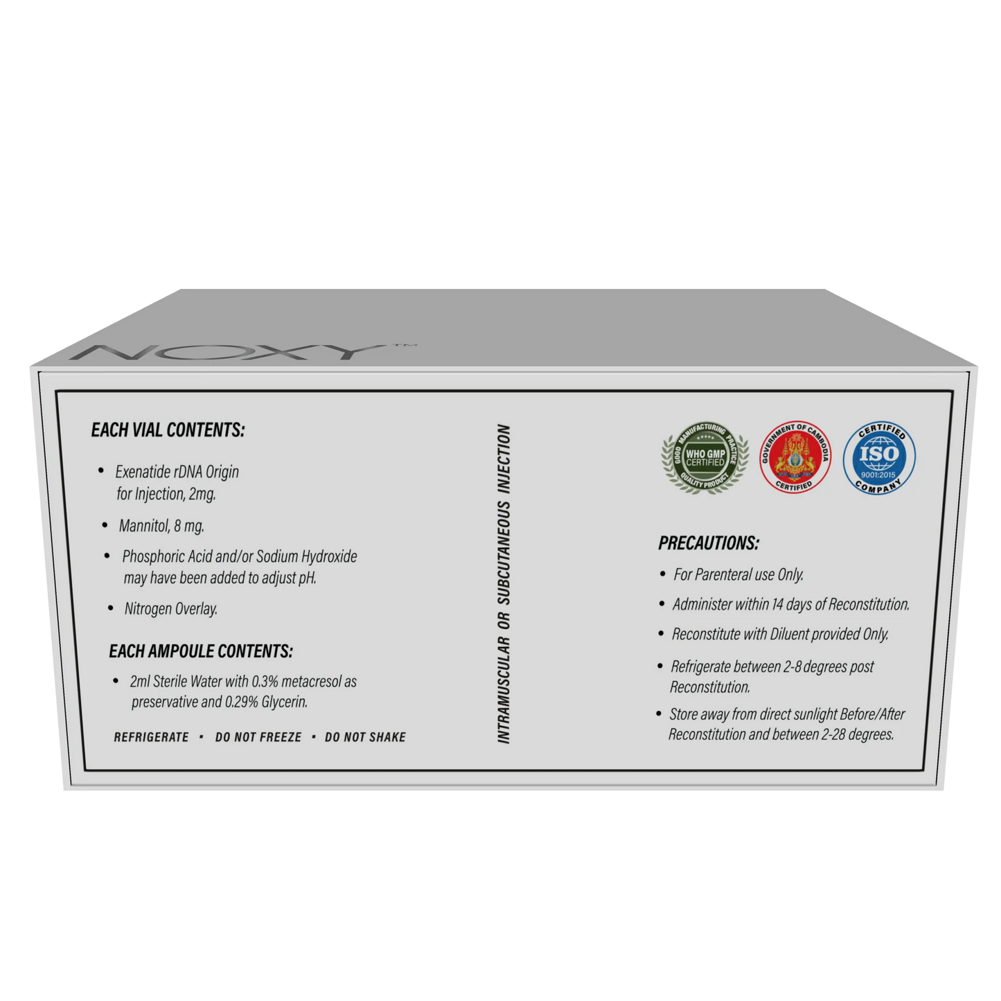 EXENOXY ( Exenatide): Managing type 2 diabetes mellitus, Promotes Weight Loss, and Cardiovascular Health!