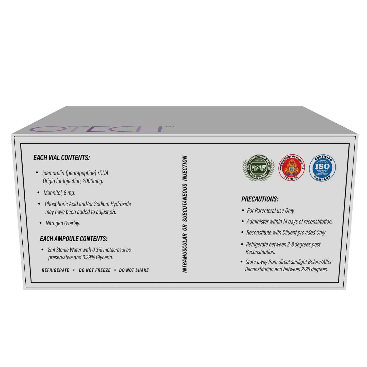 IPAMOTECH: Safest Growth Hormone releaser for More muscles, Better fat loss, Effective anti-ageing and Super fast Recovery.