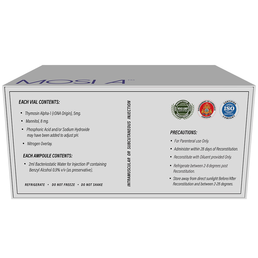 Thymosi A (Thymosin Alpha-1): Strengthen Immunity, Accelerate Recovery & Enhance Cellular Defense