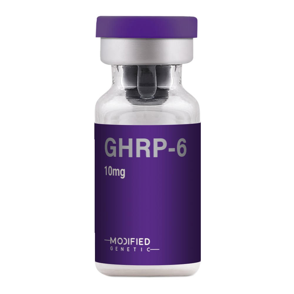 GHRP-6 (Growth Hormone Releasing Peptide-6) Powerful GHRH for Growth, Performance, Recovery & Anti-Aging