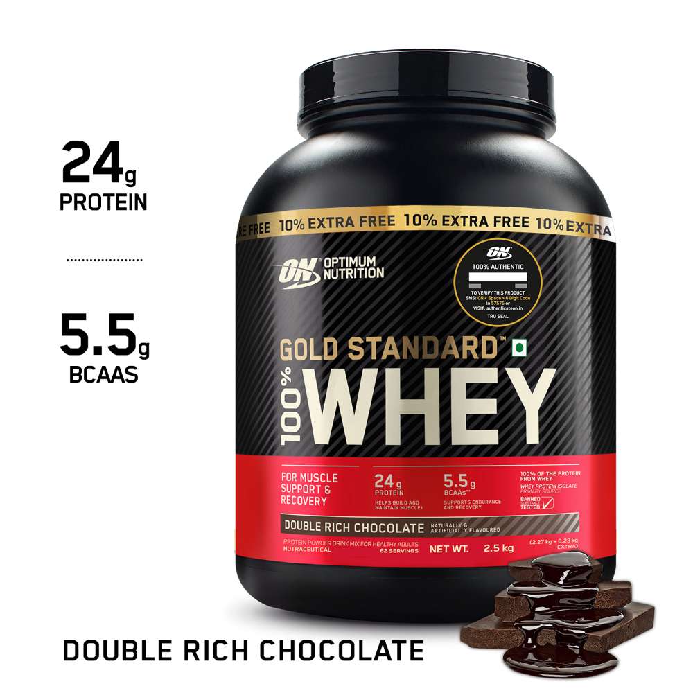 Optimum Nutrition (ON) Gold Standard 100 Whey Protein Powder