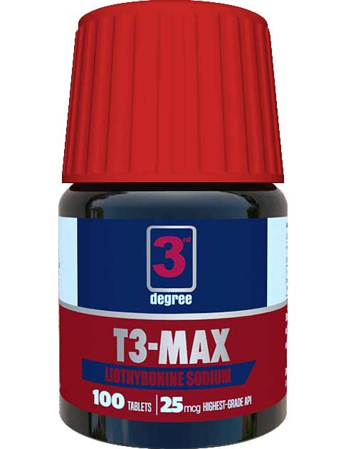 T3-MAX: T3 for powerful fat loss, Lean Muscle Preservation and Elevated metabolism 24*7. Cure for Thyroid related Obesity.