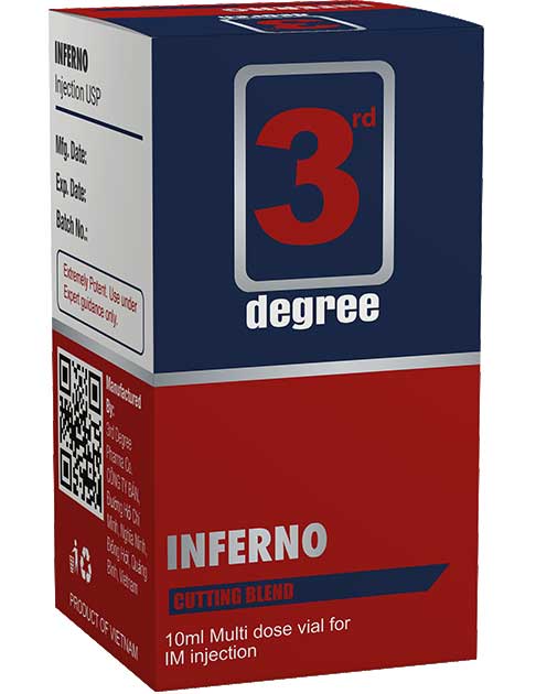 INFERNO: 375mg TPP, TProp, Tren A, masterone & NPP for Super Shredded HD Muscles and Physique.