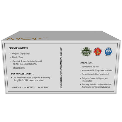 INFLA MOV (α-MSH Fragment Tripeptide – KPV): Control Inflammation, Restore Gut Health & Accelerate Recovery