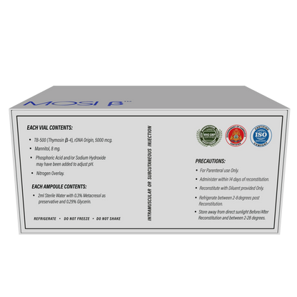 Thymosi β (TB-500): Supercharge Muscle Recovery, Reduce Inflammation, and Enhance Performance!