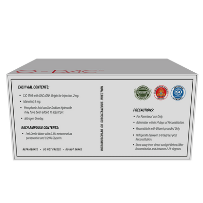 TVANIO-DAC ( CJC with DAC) : Powerful Growth Hormone Stimulation for maximum Growth, fat loss and recovery.