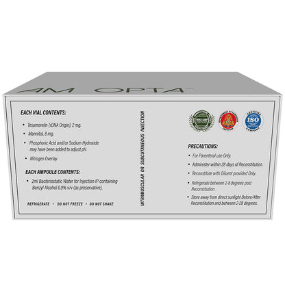 TESAM OPTA (Tesamorelin): Target Stubborn Belly Fat, Boost GH & Redefine Body Composition