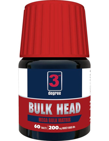 BULK HEAD: Advanced Formula for Max Muscle and Strength Gains.