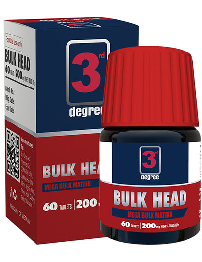 BULK HEAD: Advanced Formula for Max Muscle and Strength Gains.