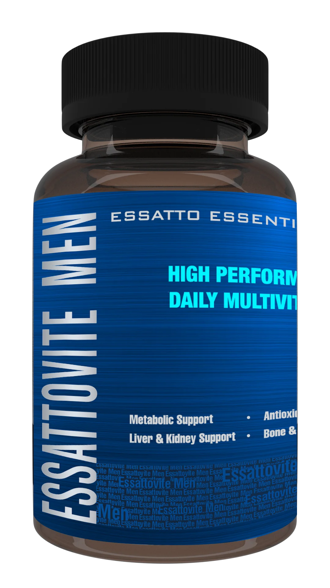 ESSATTOVITE MEN: The Multivitamin and Multimineral Supplement with Ashwagandha & Brahmi(120 Caps).