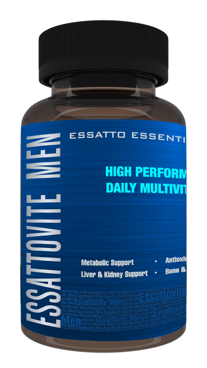 ESSATTOVITE MEN: The Multivitamin and Multimineral Supplement with Ashwagandha & Brahmi(120 Caps).