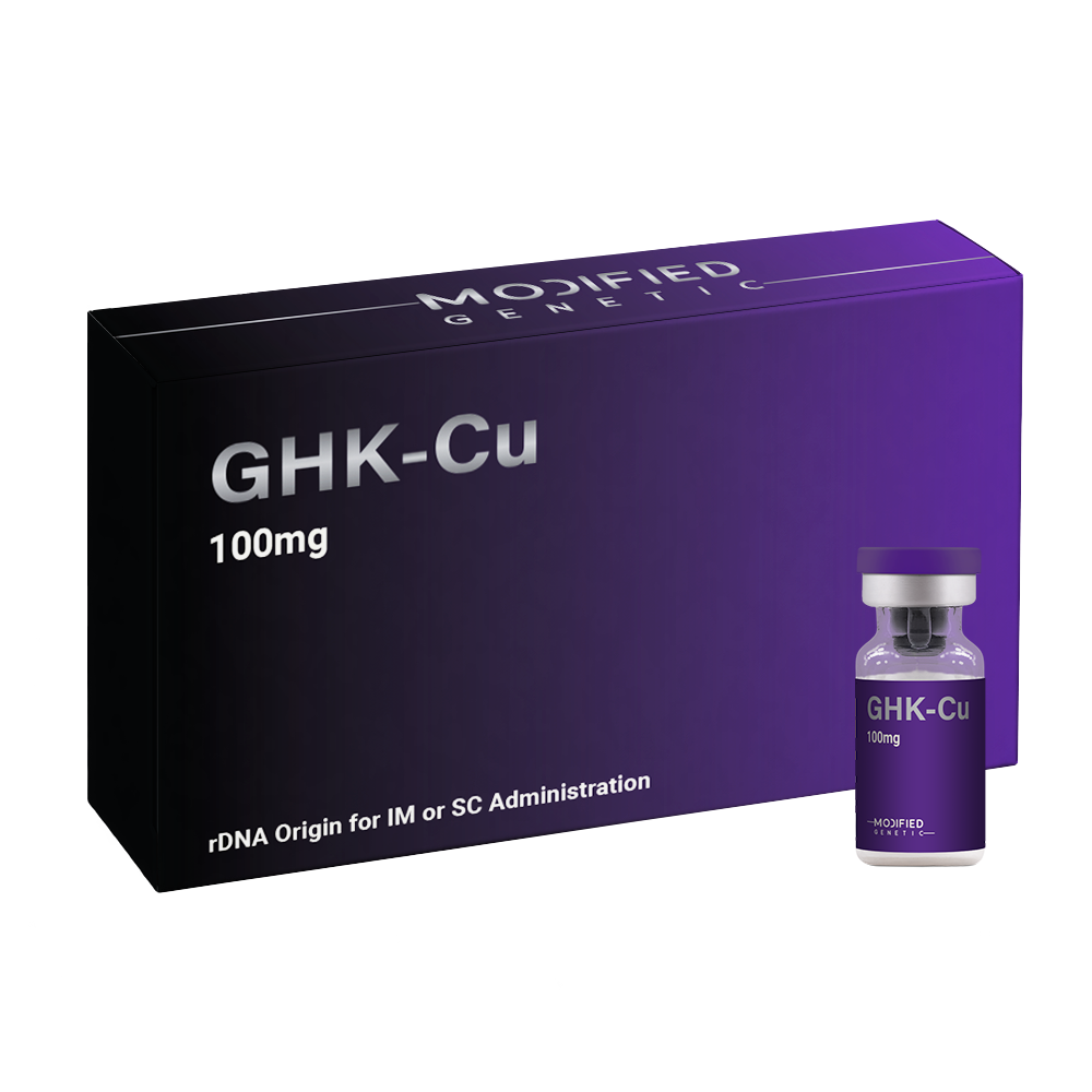 GHK-Cu: Most powerful Anti ageing effects by enhancing collagen and elastin production.