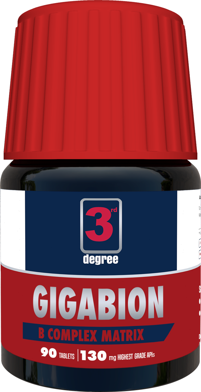 GIGABION: B-Complex Max - Enhanced Formula for Total Health and Vitality Boost