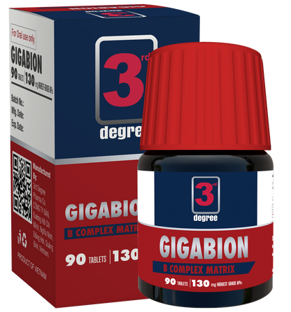 GIGABION: B-Complex Max - Enhanced Formula for Total Health and Vitality Boost