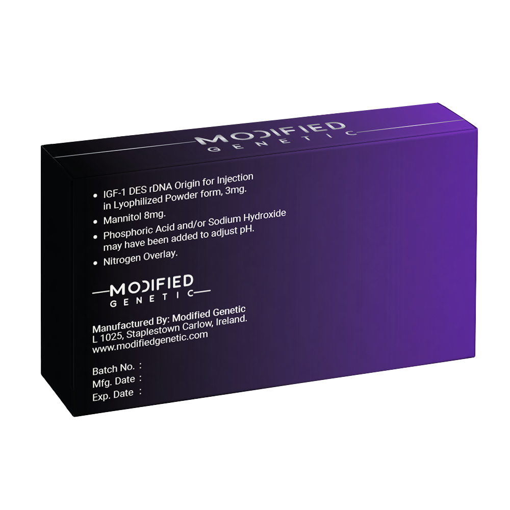 IGF-1 DES (Insulin-like Growth Factor-1 Des) Targeted Muscle Growth, Enhanced Fat Burn & Rapid Recovery