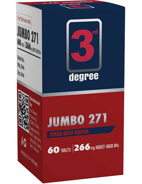 JUMBO 271: Unleash Maximum Muscle Gains and Performance with Precision