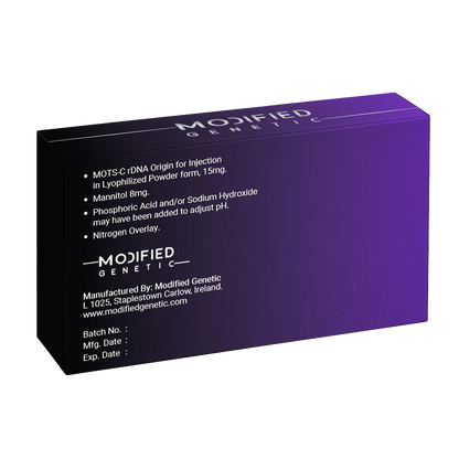 MOTS-C: Unlock Metabolic Efficiency, Burn Fat, Boost Cellular Energy, Support Longevity