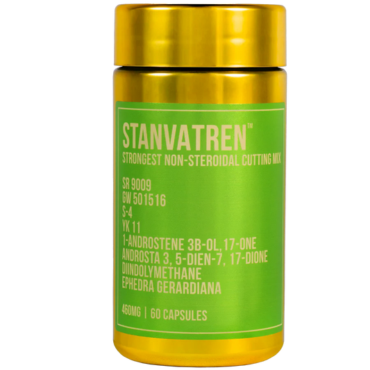 STANVATREN: Powerful and Complete Cutting Mix of Powerful Herbs, Pro hormones and SARMS.