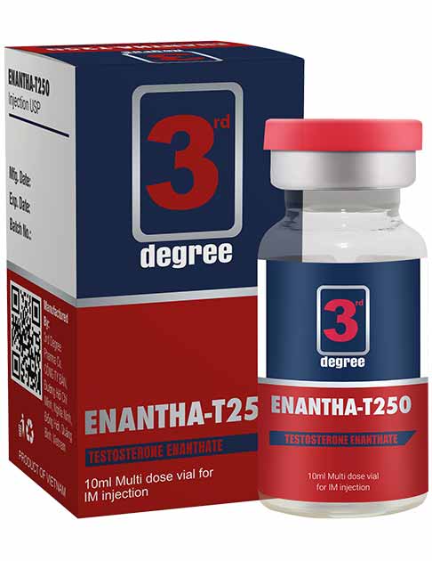 ENANTHA-T250 ( Testosterone Enanthate ): Powerful Long ester injectable Testosterone for Massive Mass, Power and Recovery.